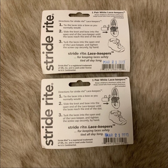 Stride Rite Baby bells tie keepers